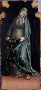 St. Casilda, n. 1515-20 (tempera poppelilla)